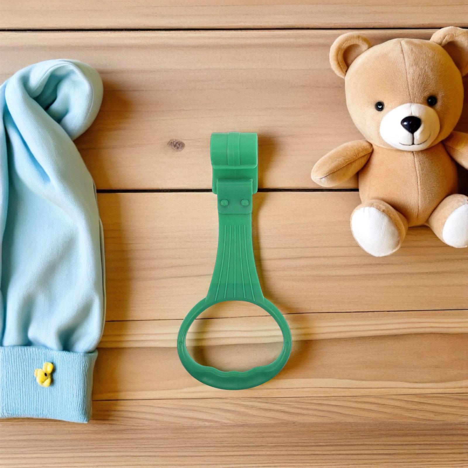 Gymnastic Ring - 5個入り、赤ちゃん用歩行練習リング、幼児用補助フック、ベビーベッド用、体幹トレーニングリング