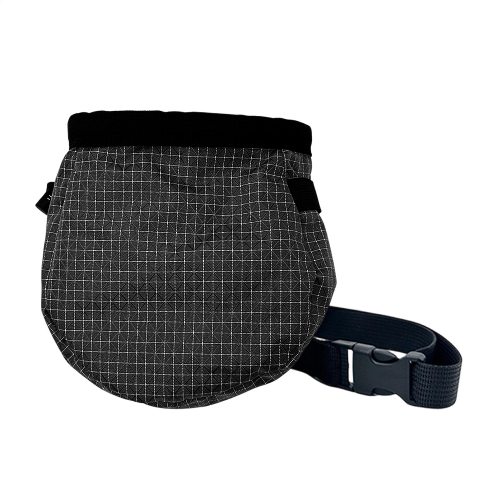 Chalk Bag - 調節可能なベルト付きロッククライミングチョークバッグ 防水軽量ポータブルボルダリングマグネシアコンテナ収納ポーチ