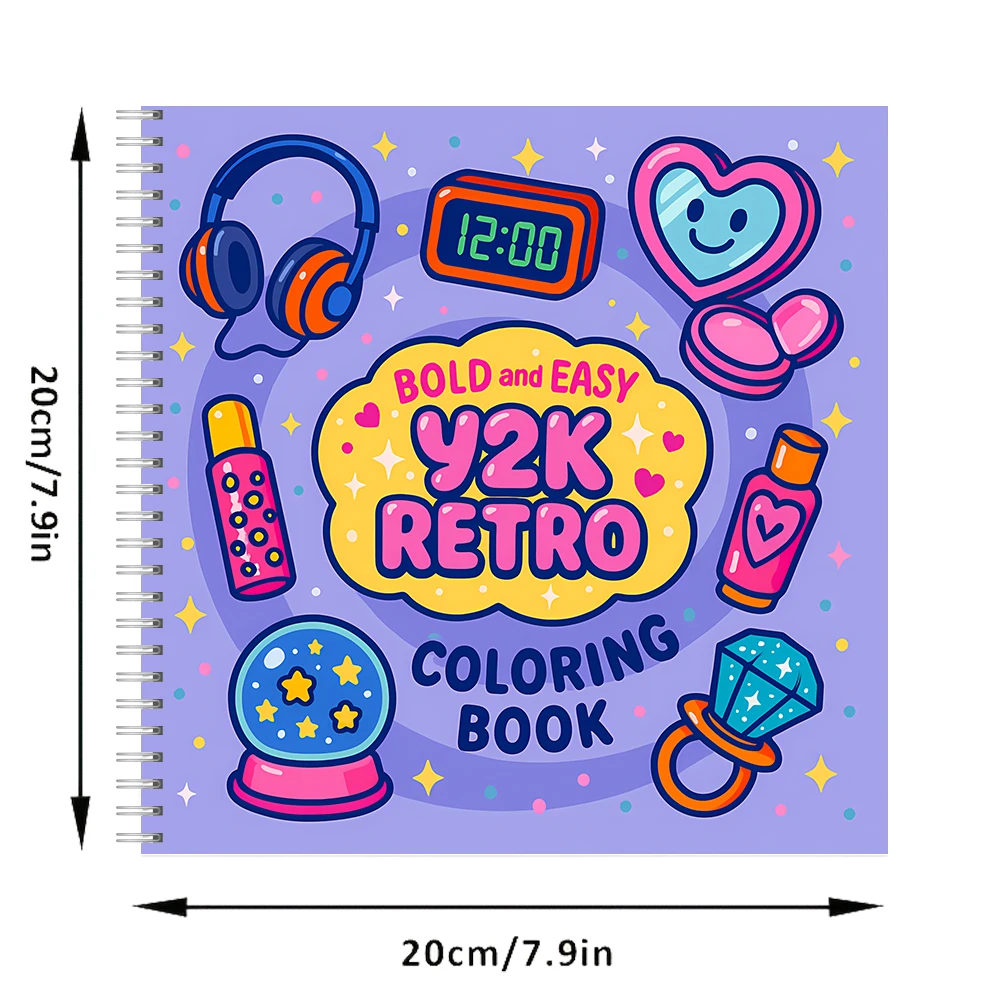 大人向けの簡単レトロ塗り絵ブック、誕生日プレゼント、新学期用 - Chalk Bag のレビューと価格