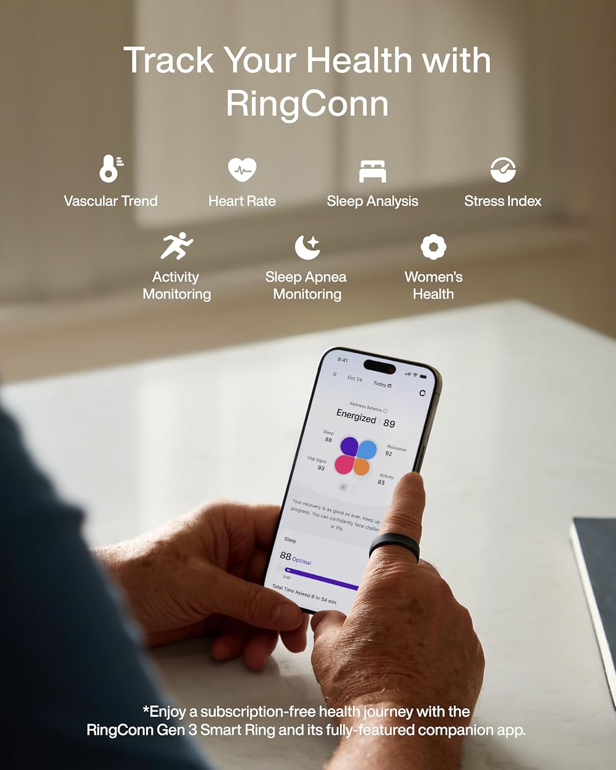 RingConn Gen 3スマートリング血管トレンドトラッ - Gymnastic Ring のレビューと価格