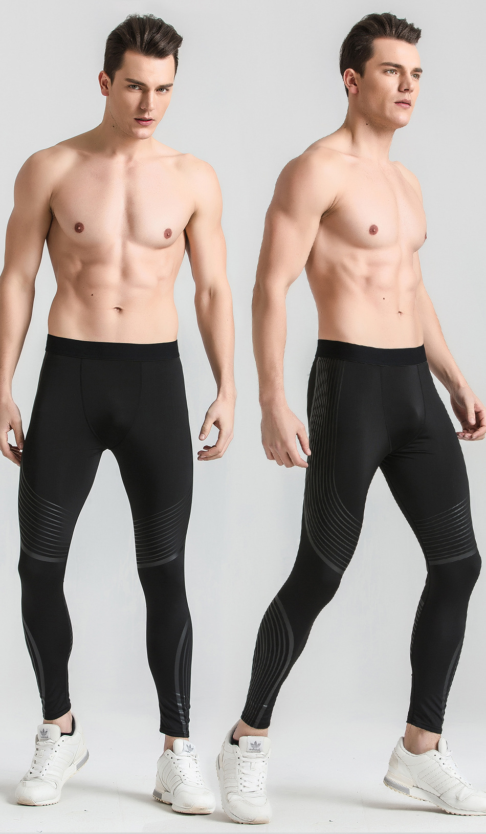 男性用スポーツレギンス、コンプレッションパンツ、ランニング、 - Crossfit Victory のレビューと価格