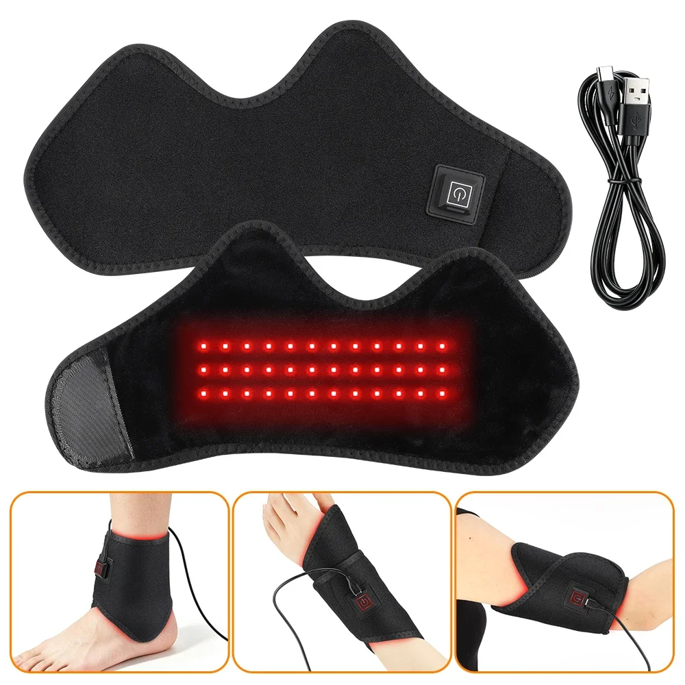 赤色光付き加熱アンクルラップ 36個のLED 660nm、3 - Wrist Wraps のレビューと価格