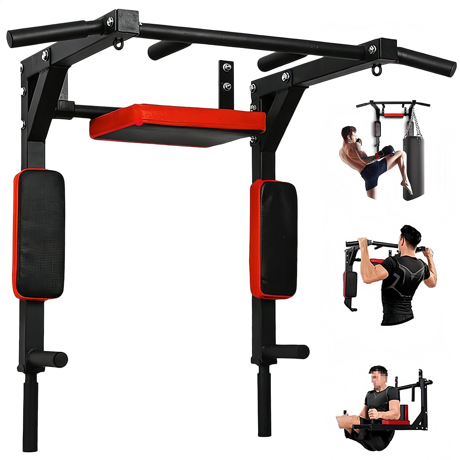 壁掛け式懸垂バー フィットネス水平バー 多機能ディップススタ - Pull Up Bar のレビューと価格